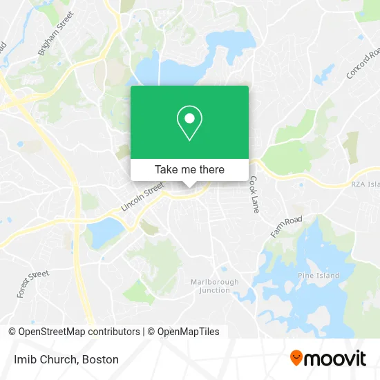 Imib Church map