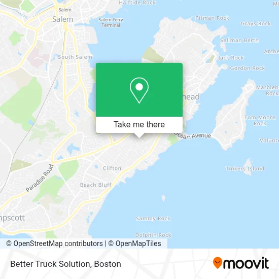 Better Truck Solution map