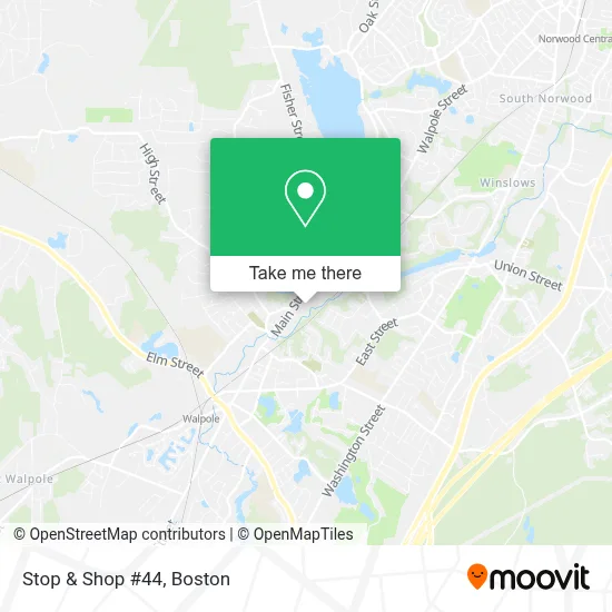 Stop & Shop #44 map