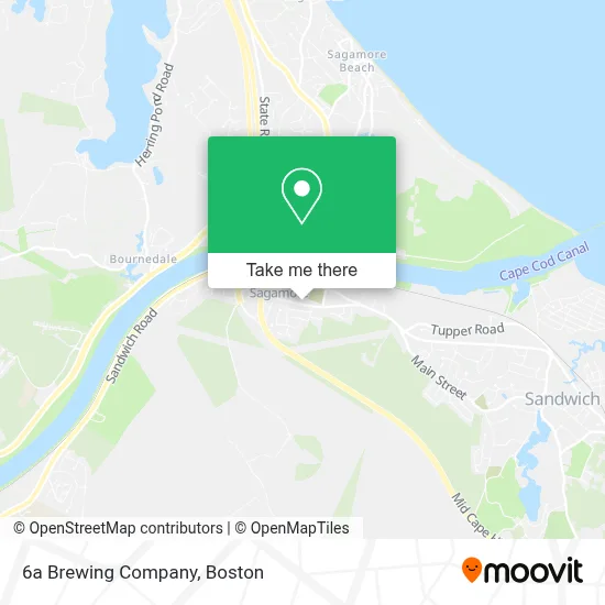 6a Brewing Company map