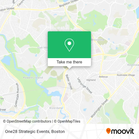 One28 Strategic Events map