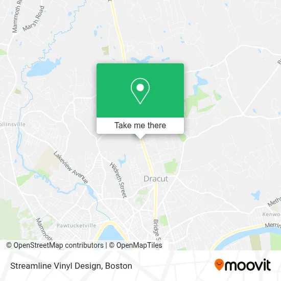 Streamline Vinyl Design map