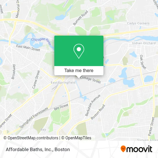 Affordable Baths, Inc. map