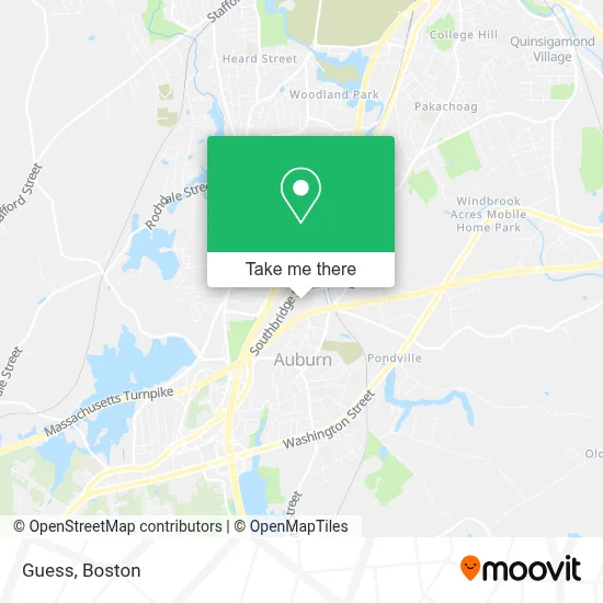 Guess map