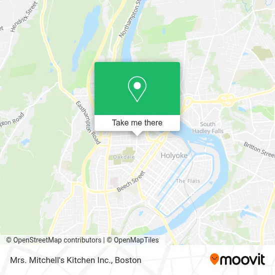 Mrs. Mitchell's Kitchen Inc. map