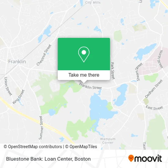 Bluestone Bank: Loan Center map