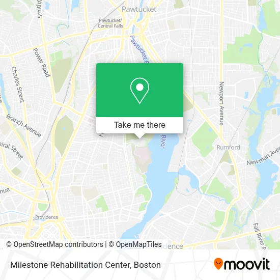Milestone Rehabilitation Center map