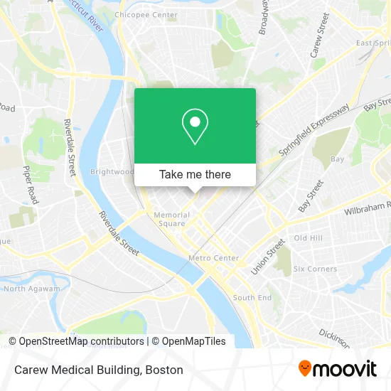 Carew Medical Building map