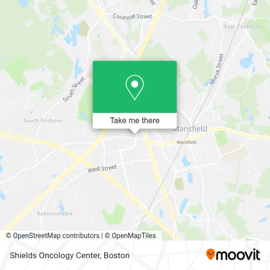 Shields Oncology Center map