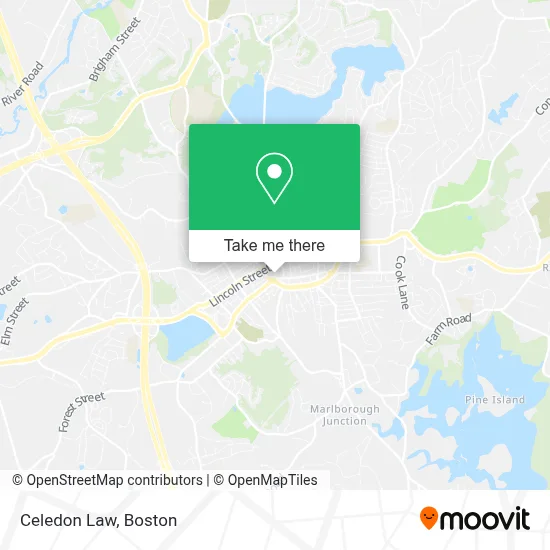 Celedon Law map