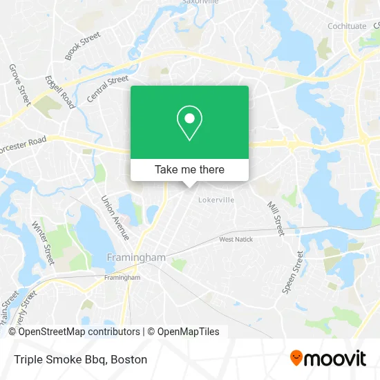 Triple Smoke Bbq map