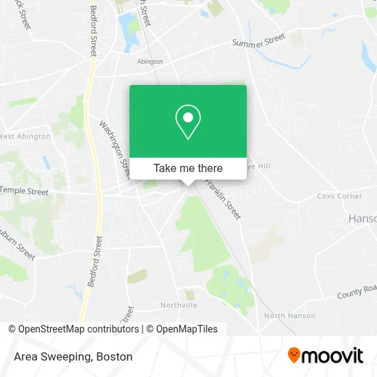 Area Sweeping map