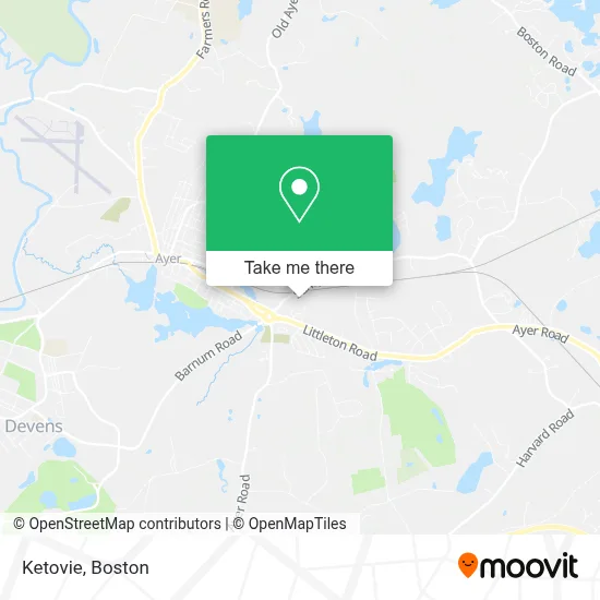 Ketovie map