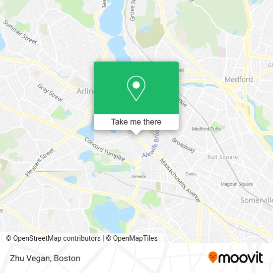 Zhu Vegan map