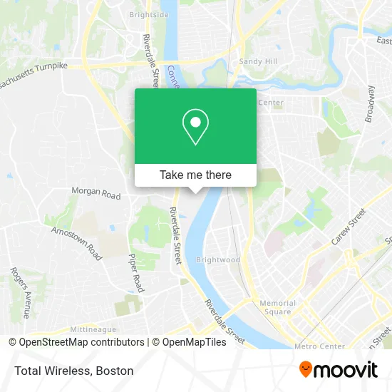 Total Wireless map