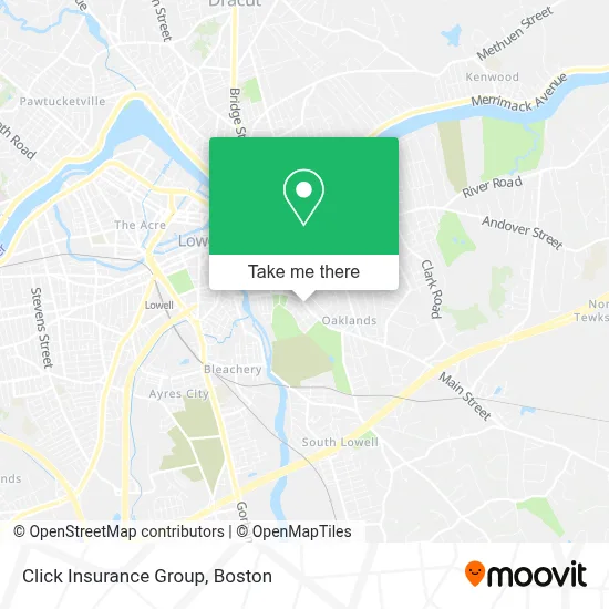 Click Insurance Group map