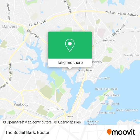 The Social Bark map