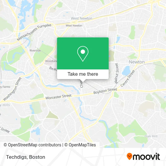 Techdigs map