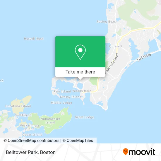Belltower Park map