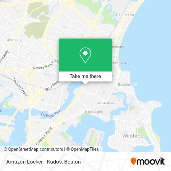 Amazon Locker - Kudos map