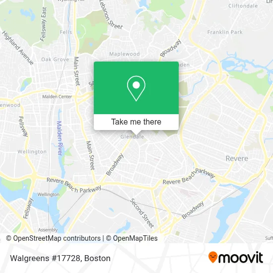 Walgreens #17728 map