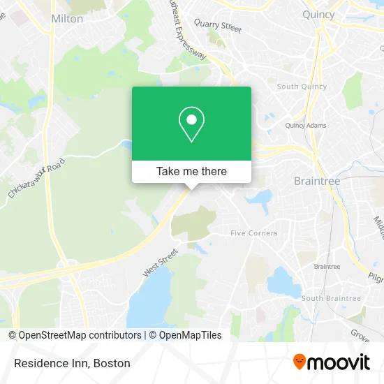 Residence Inn map