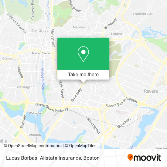 Lucas Borbas: Allstate Insurance map