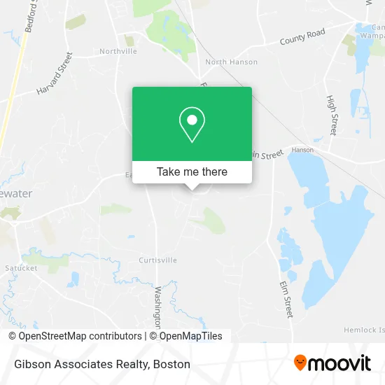 Gibson Associates Realty map