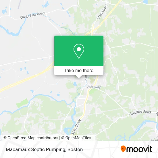 Macamaux Septic Pumping map