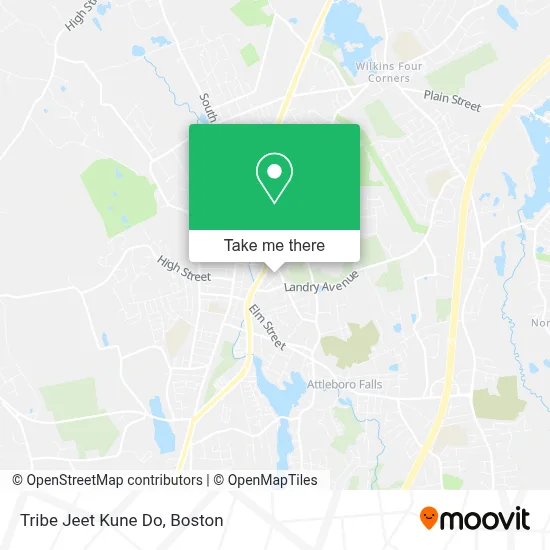 Tribe Jeet Kune Do map