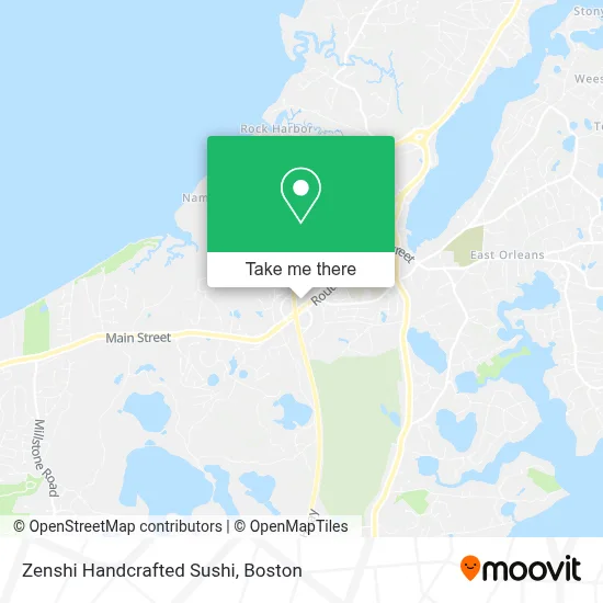 Zenshi Handcrafted Sushi map