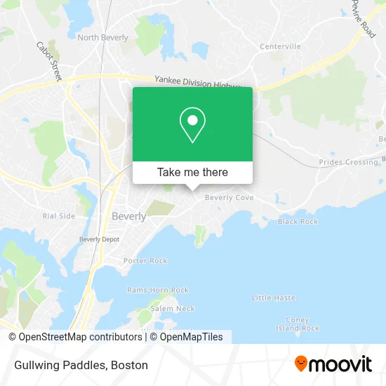 Gullwing Paddles map