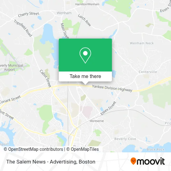 The Salem News - Advertising map