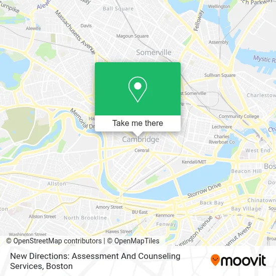 New Directions: Assessment And Counseling Services map