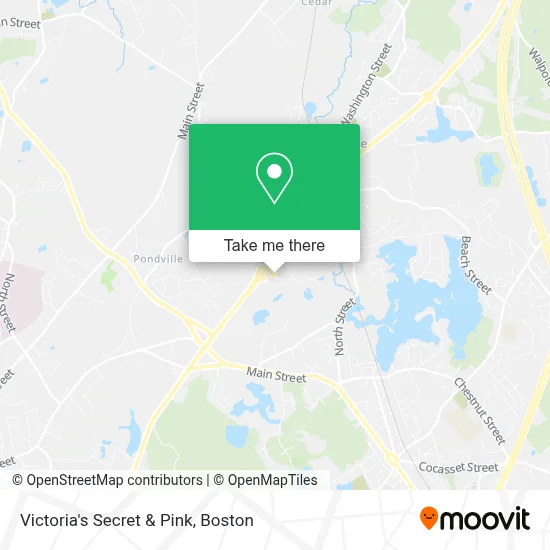 Victoria's Secret & Pink map