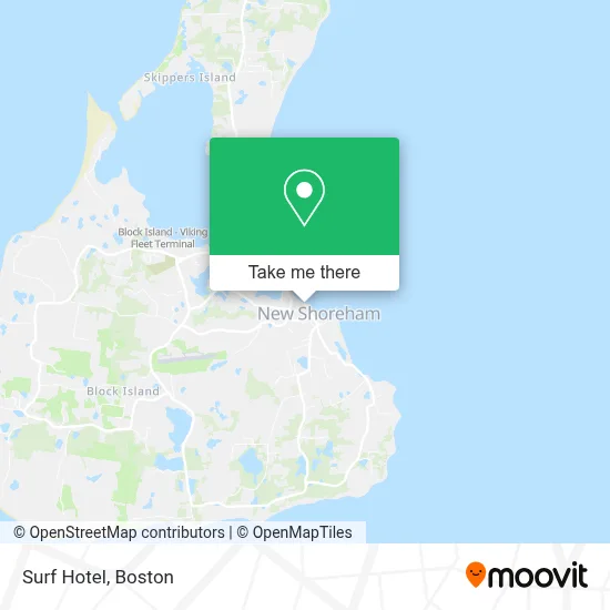 Surf Hotel map