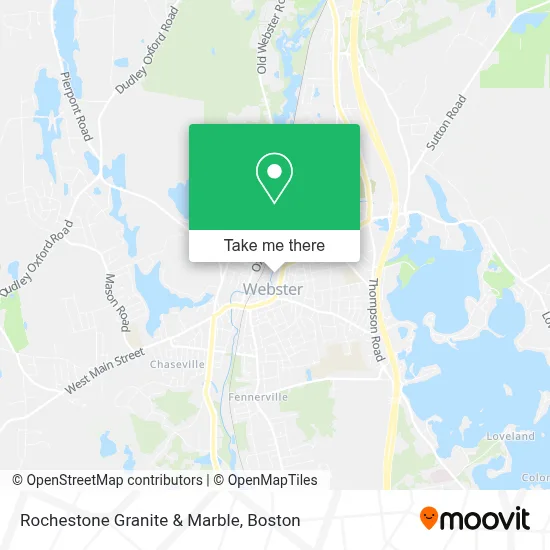 Rochestone Granite & Marble map