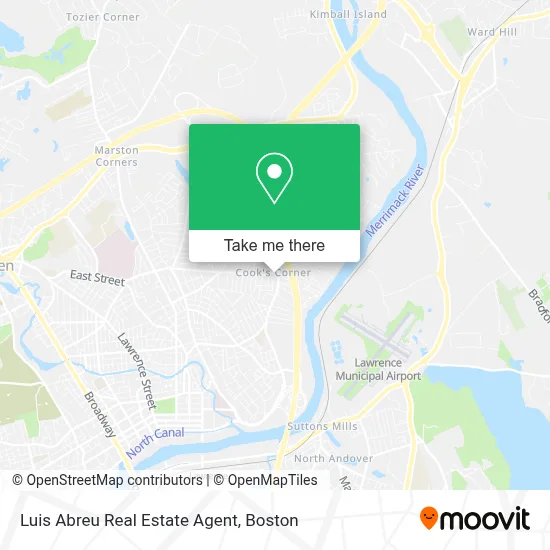Luis Abreu Real Estate Agent map