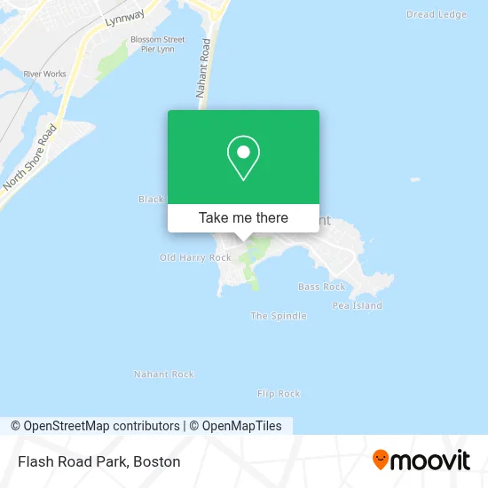 Flash Road Park map
