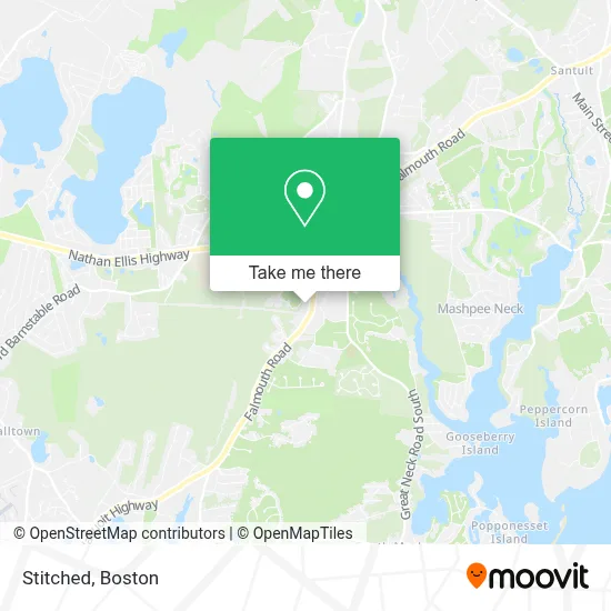 Stitched map