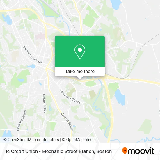 Ic Credit Union - Mechanic Street Branch map