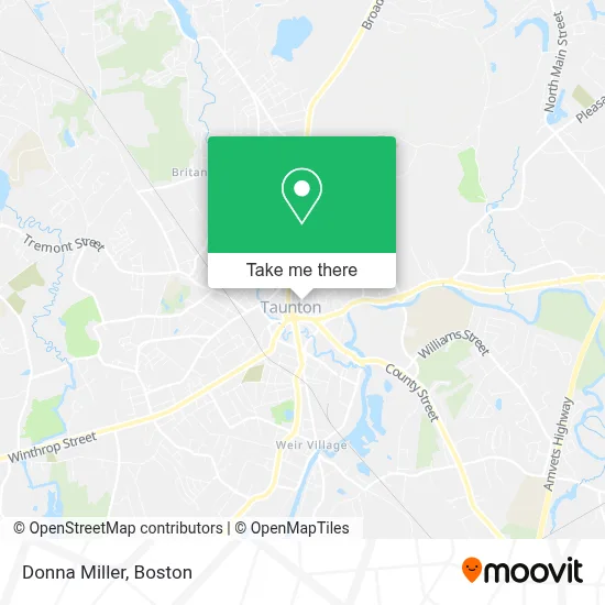 Donna Miller map