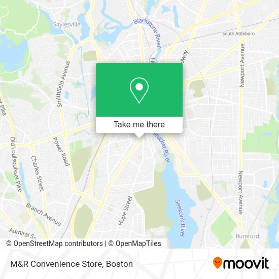 M&R Convenience Store map