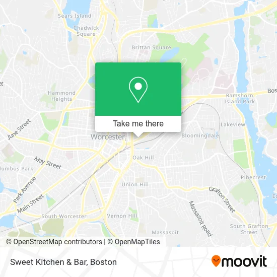 Sweet Kitchen & Bar map