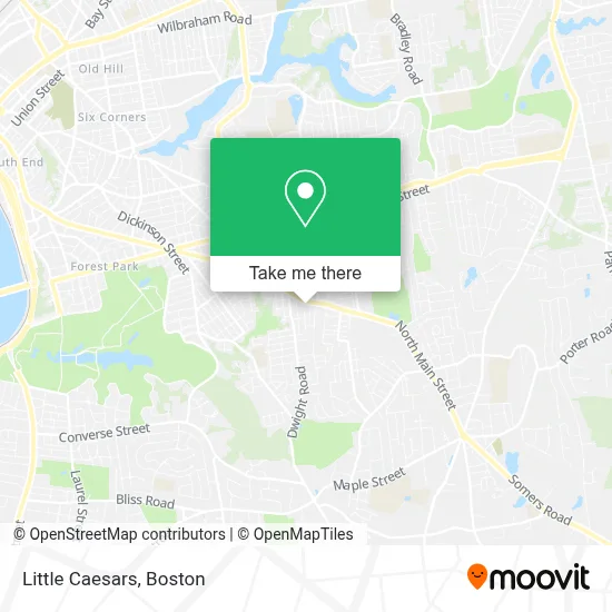 Little Caesars map