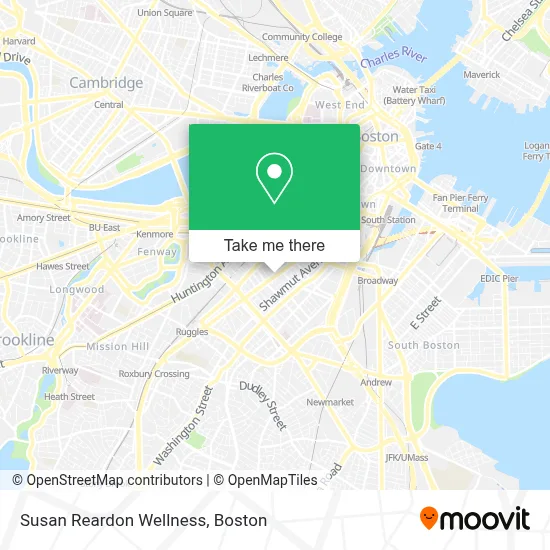 Susan Reardon Wellness map