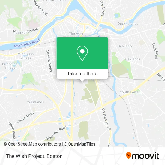 The Wish Project map