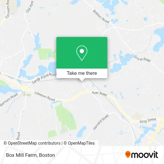 Box Mill Farm map