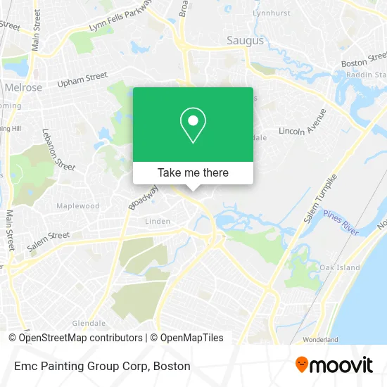 Emc Painting Group Corp map