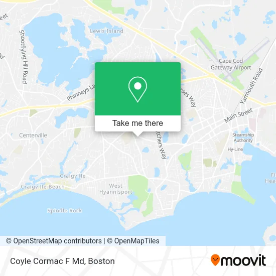 Coyle Cormac F Md map